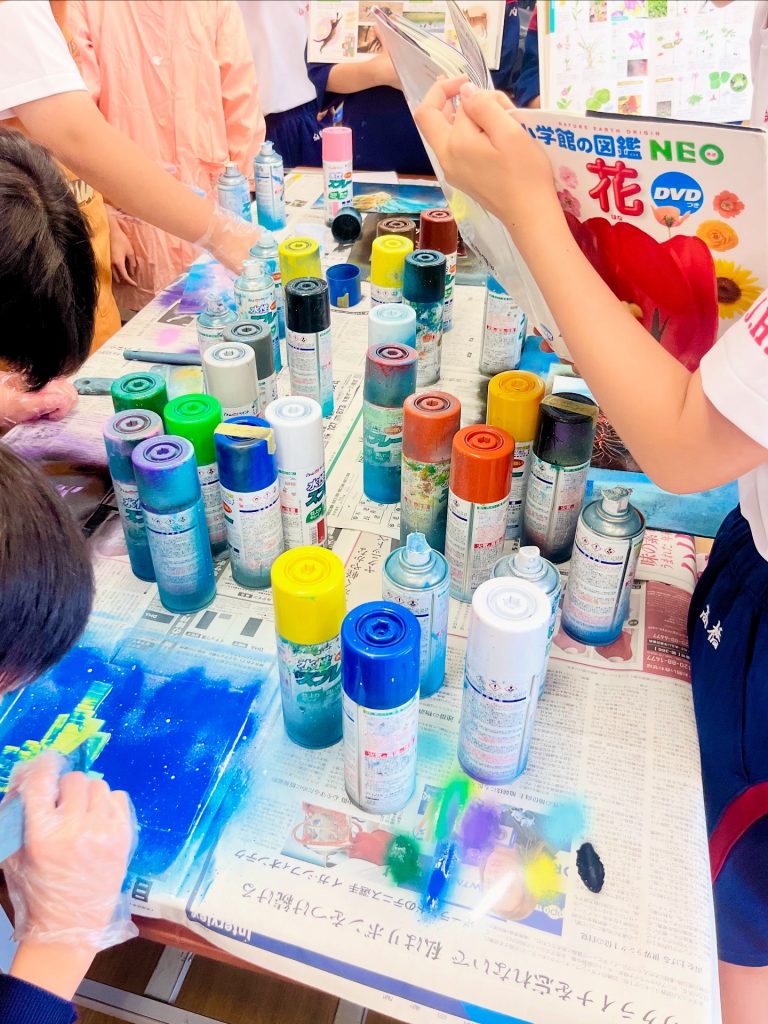 スプレーアートのカルチャー教室・体験イベント│AKI SPRAY PAINT